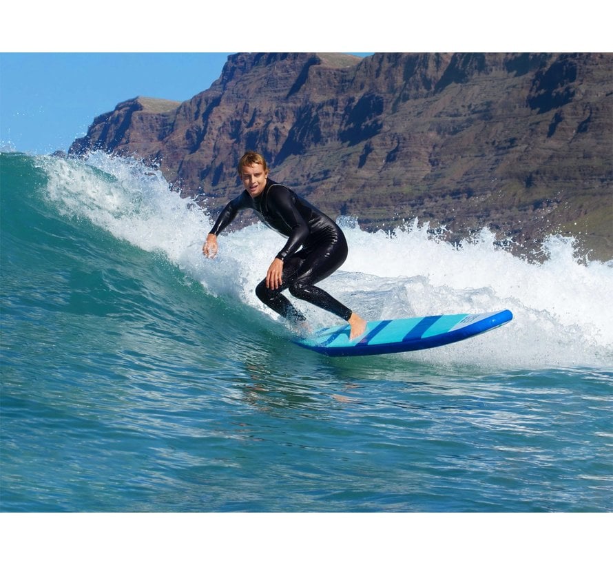 Opblaasbaar surfboard / SUP board 2in1 - Compact surf 8