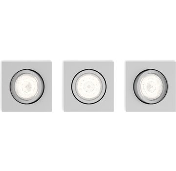 Philips MyLiving LED Casement Inbouwspot Grijs 4,5W (set van 3)