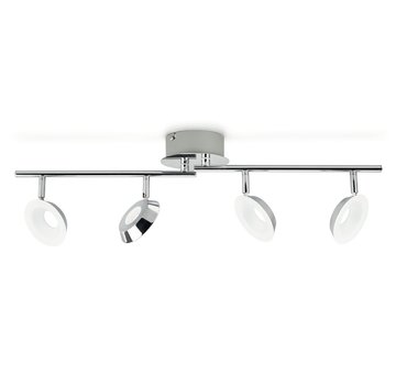 Philips MyLiving LED Mackinaw plafondlamp - chroom 5W (4-spots)