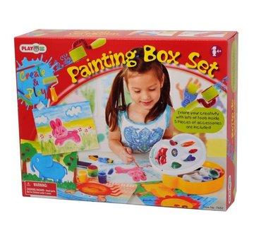 Playgo Painting Box Set - Complete schilderset voor kinderen
