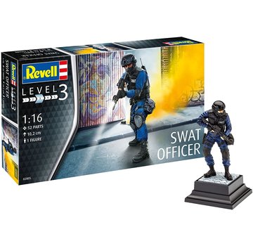 Revell Swat officier - 1:16 - Level 3 - 52 delig - nr 2805