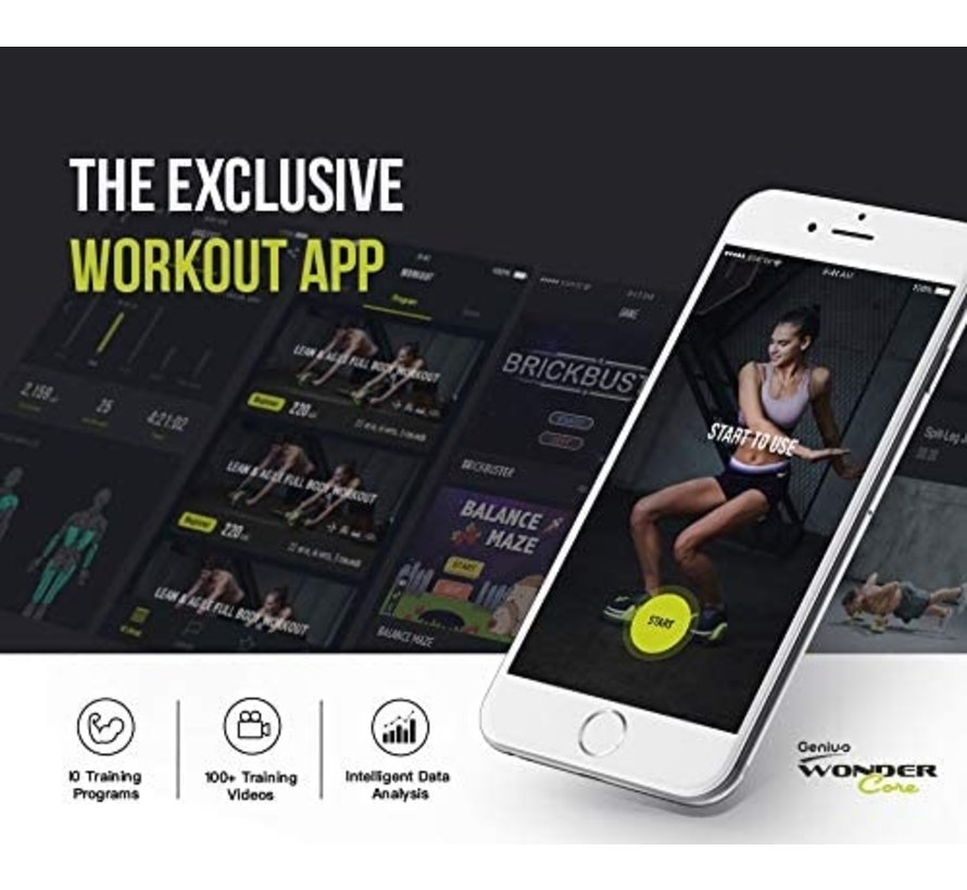 Genius 10-in-1 Cardio en krachttraining in één fitnessapparaat - Bekend van TV