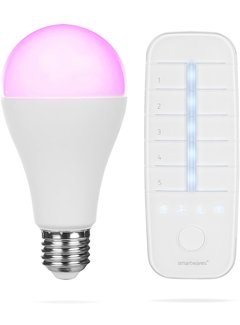 Smartwares PRO Series Smart - Dimbare LED  kleurlamp - E27 - Incl. afstandsbediening