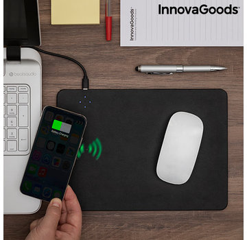 Innovagoods Muismat met Draadloos opladen - 5W Qi oplader