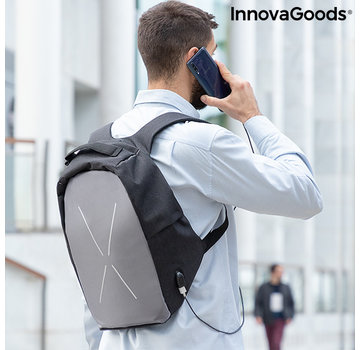 Innovagoods Anti diefstal rugtas Safty - Rugzak met USB oplaadpoort