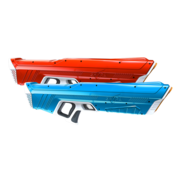 Spyra® One - Waterpistool - dual set van 2 stuks - 1 rood & 1 blauw
