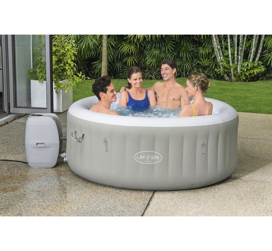 Lay-Z-Spa Tahiti LED - Max 4 pers - 120 Airjets - Jacuzzi - Bubbelbad- Whirlpool