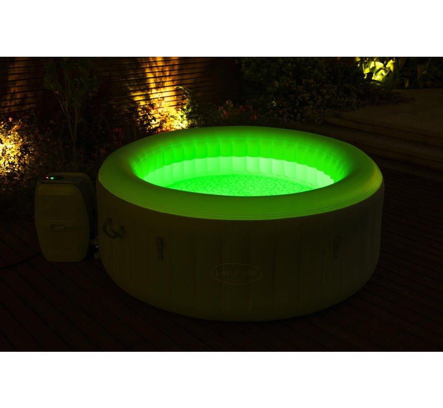 Lay-Z-Spa Tahiti LED - Max 4 pers - 120 Airjets - Jacuzzi - Bubbelbad- Whirlpool