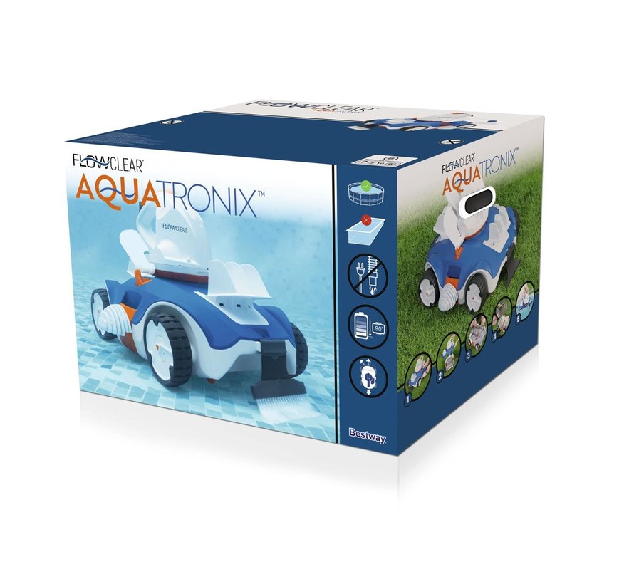 Flowclear - Aquatronix - Zwembad bodemstofzuiger robot