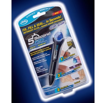 JML 5 Second Fix - Lijmpen met UV lamp - 5 seconden - Bekend van TV