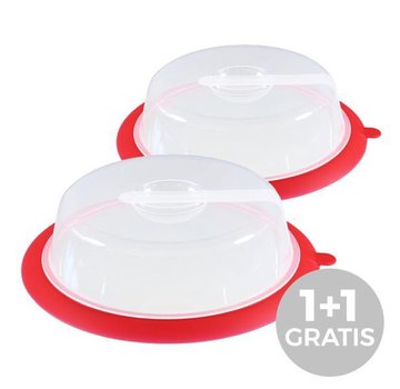 Bekend van TV PlateTopper 1+1 gratis - Transformeer borden in luchtdichte opslagbakken - Bekend van Shark Tank