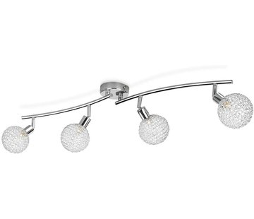 Philips MyLiving Net - Spiraalspot chroom (G9 4x28W) dimbaar
