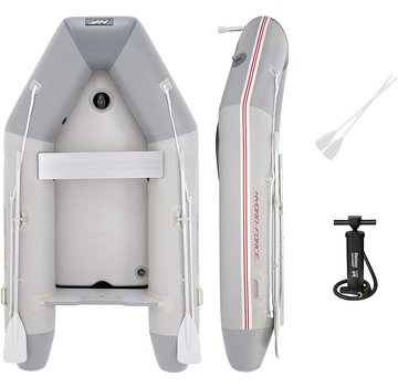 Bestway Hydro-Force Caspian PRO set - Opblaasbare 3-persoons boot - Handpomp + Roeispanen - 280x152x42cm