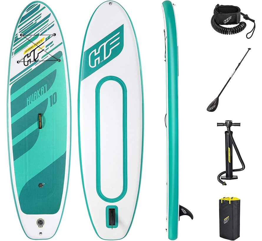 Opblaasbaar SUP board Huaka'i set - met pomp en peddel - 305x84x15cm