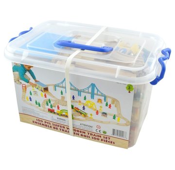 HM HOUTEN TREIN 100 PCS BOX