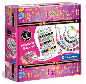 Clementoni Crazy Chic - Armbanden met een Boodschap