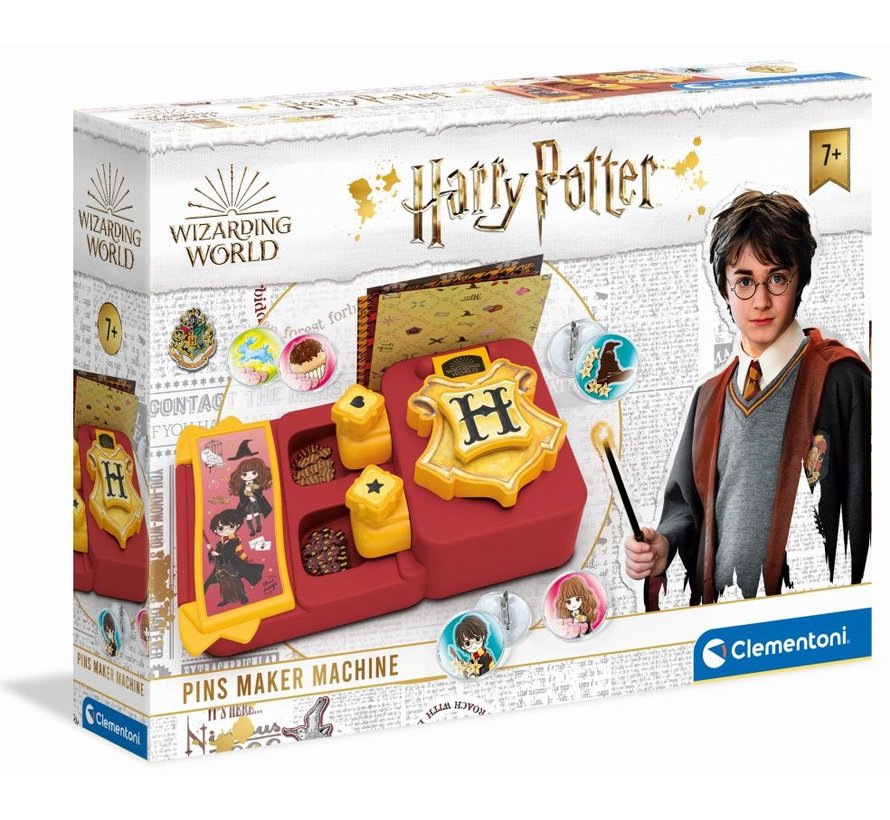 Harry Potter - Pins Maker Machine                                                                          Harry Potter - Pins Maker Machine