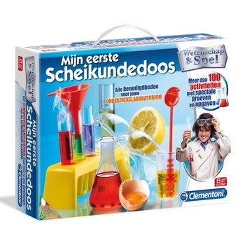 Clementoni NL Mijn Eerste Scheikunde Set - Scheikundedoos