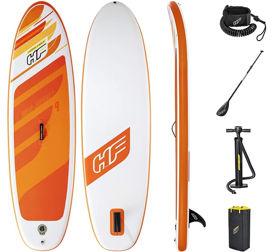 Opblaasbaar SUP board - Aqua Journey set - met pomp en peddel