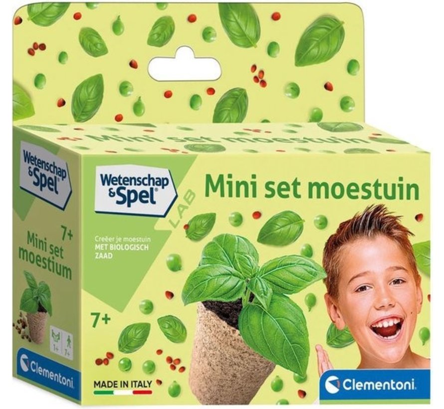 Wetenschap & spel mini set - moestuin - Botanic