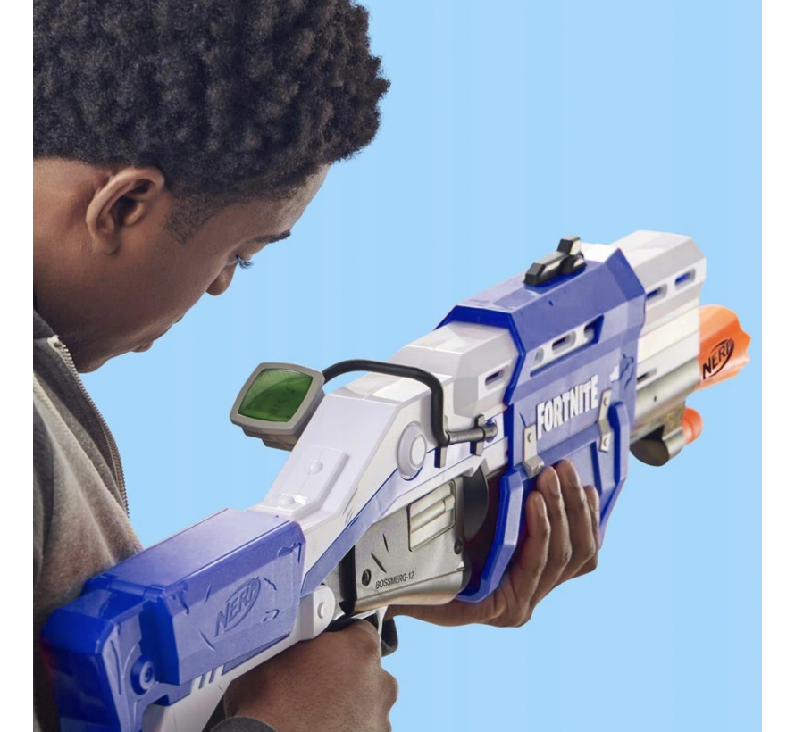 Fortnite TS Mega Blaster met Llama Targets - Blauw