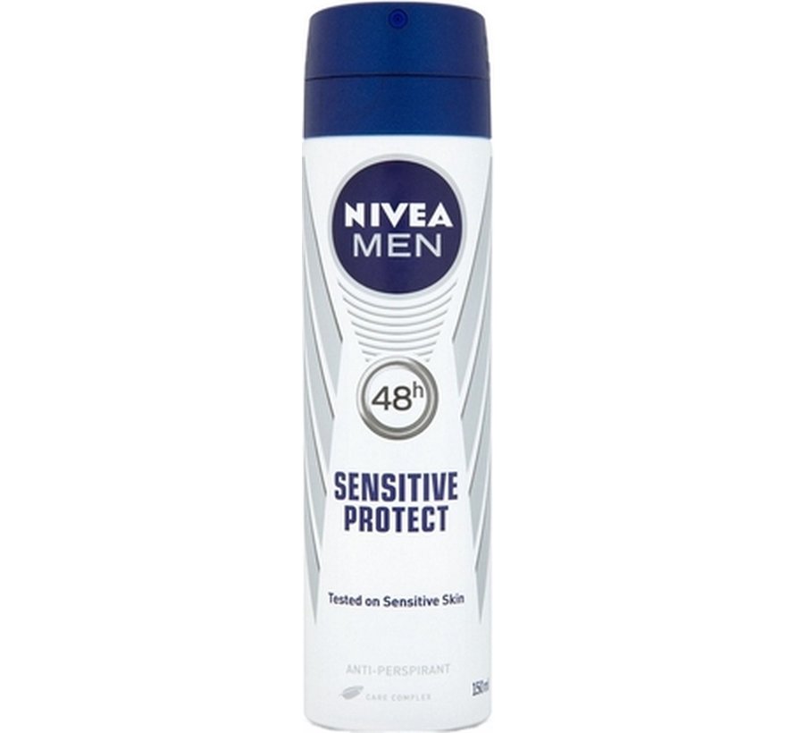 Men Sensitive Protect - Deodorant Spray - 6x 150ml - Voordeelverpakking