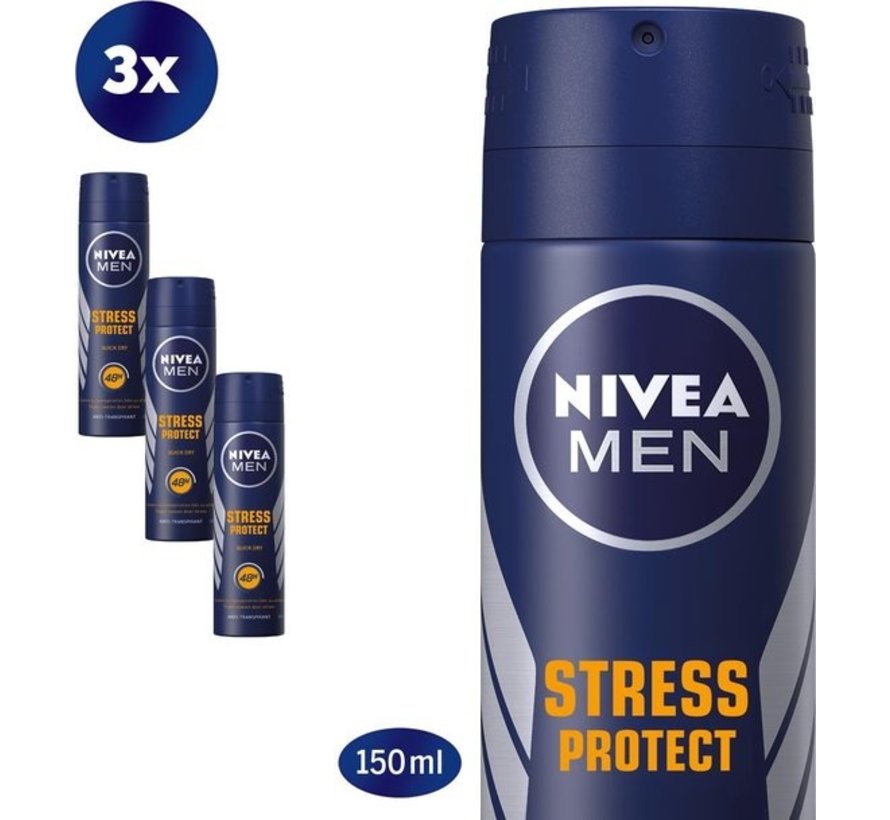 Ultimate Stress Protect - Deodorant Spray - 3x 150ml