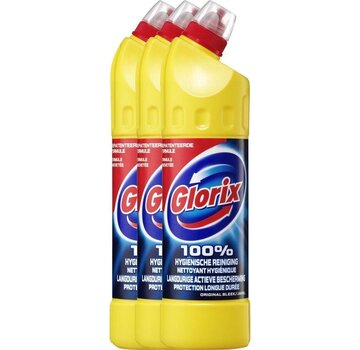 Glorix Original bleek - Toiletreiniger - 8x 750ml - Voordeelverpakking c