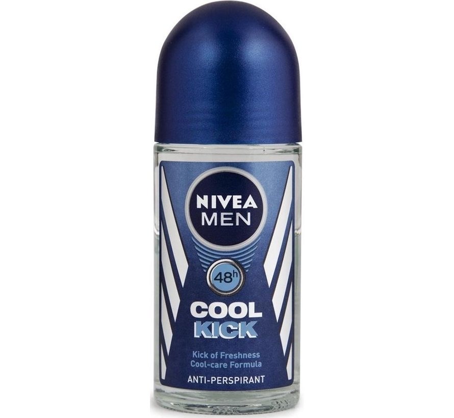 Men Cool Kick - Deodorant Roller - 6x 50ml - Voordeelverpakking