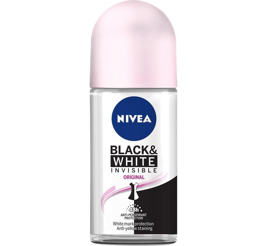 Invisible Black & White Original - Deodorant Roller - 50ml