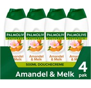 Palmolive Naturals - Amandel & Melk - Douchegel - 4x 500ml