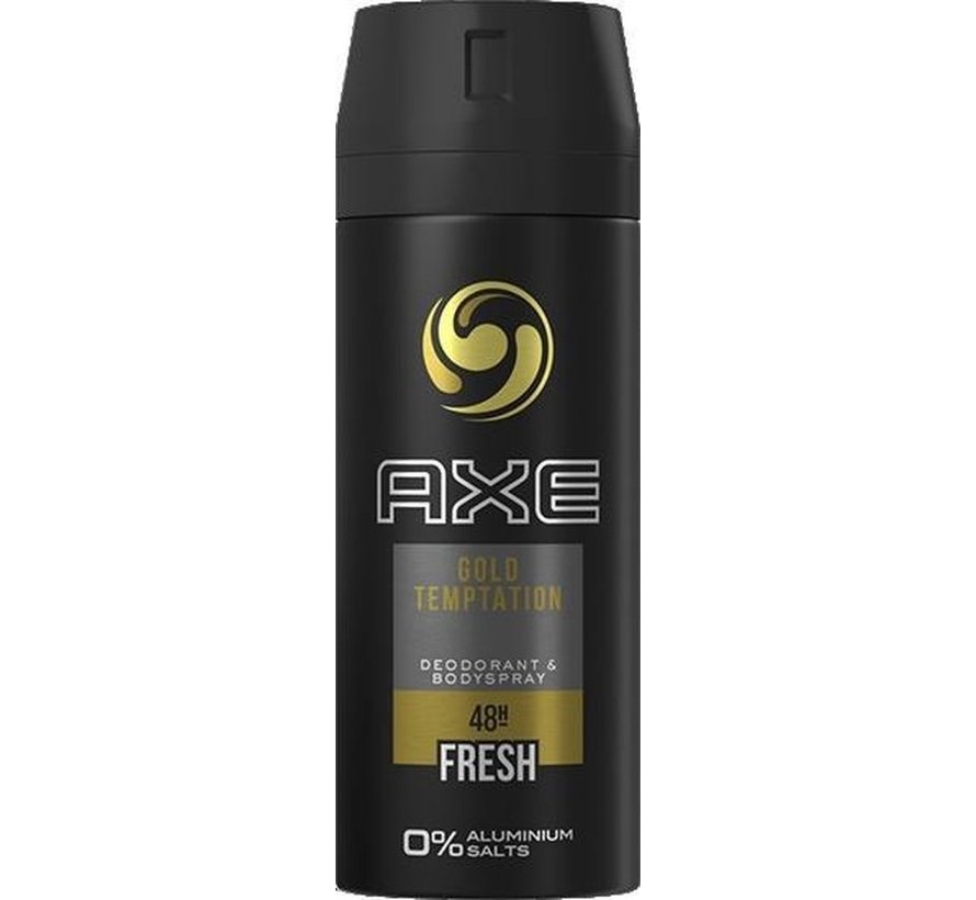 Gold Temptation Bodyspray / Deodorant Spray Men - 6x 150ml