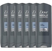 Dove Men+Care Cool Fresh - Douchegel - 6x 400ml Voordeelverpakking