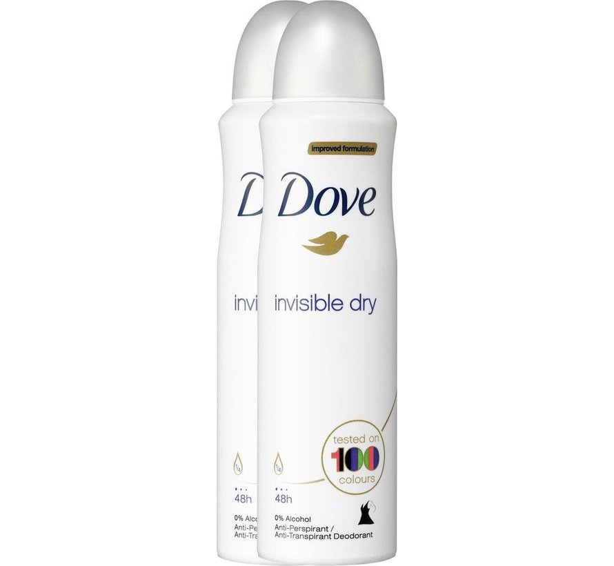 Invisible Dry - Deodorant Spray - 2x 150ml