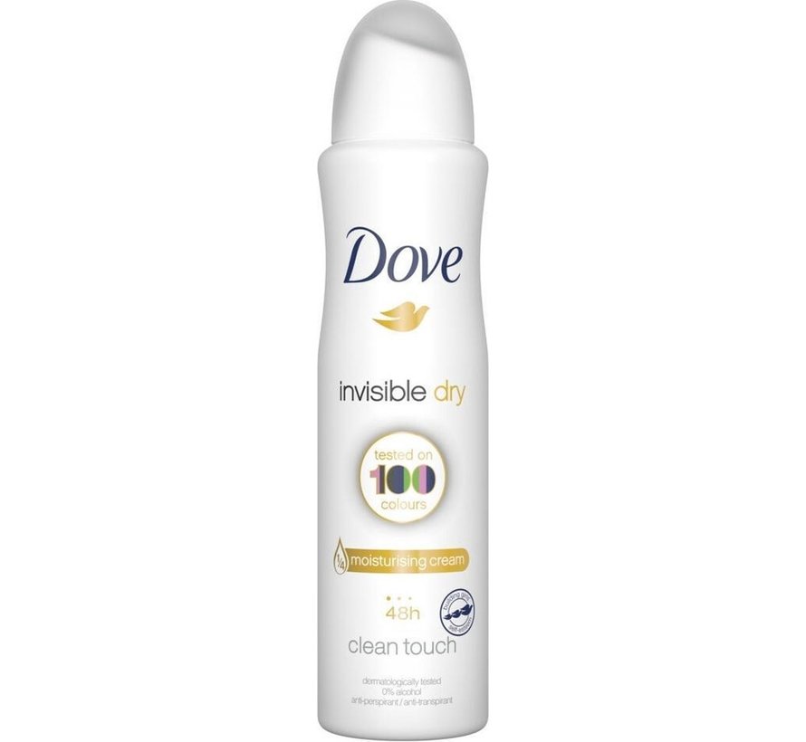 Invisible Dry - Deodorant Spray - 6x 150ml Voordeelverpakking