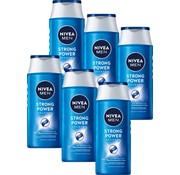 Nivea Men Strong Power Shampoo - 6x 250ml Voordeelverpakking