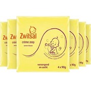 Zwitsal Baby Crème Zeep - 24 x 90 Gram (6x 4 stuks)
