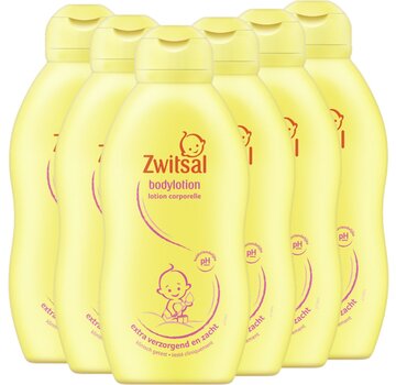 Zwitsal Baby Bodylotion - XL 6x 400ml Voordeelverpakking