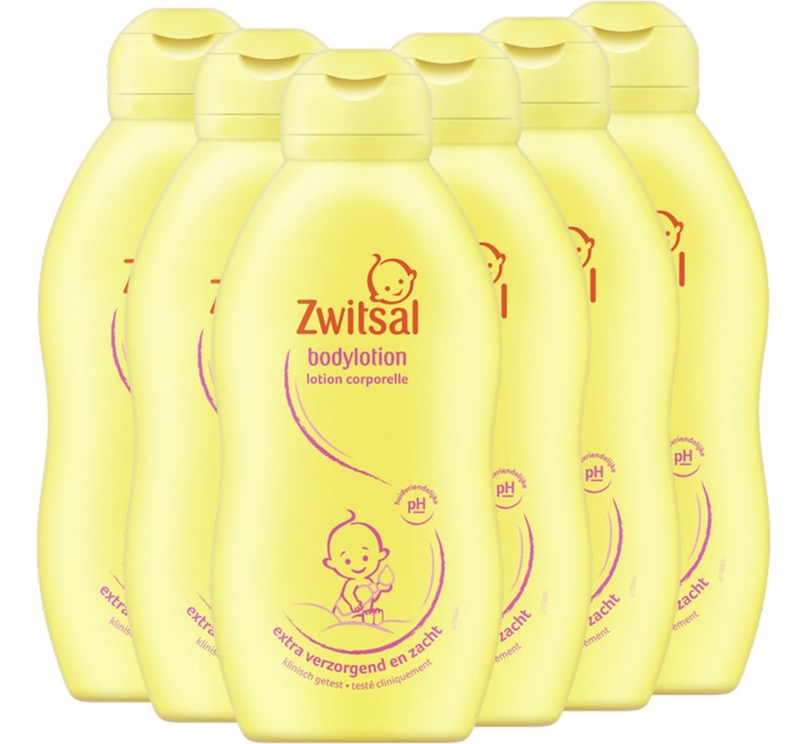 Baby Bodylotion - XL 6x 400ml Voordeelverpakking