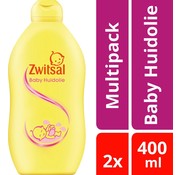 Zwitsal Baby Huidolie - 2x 400ml