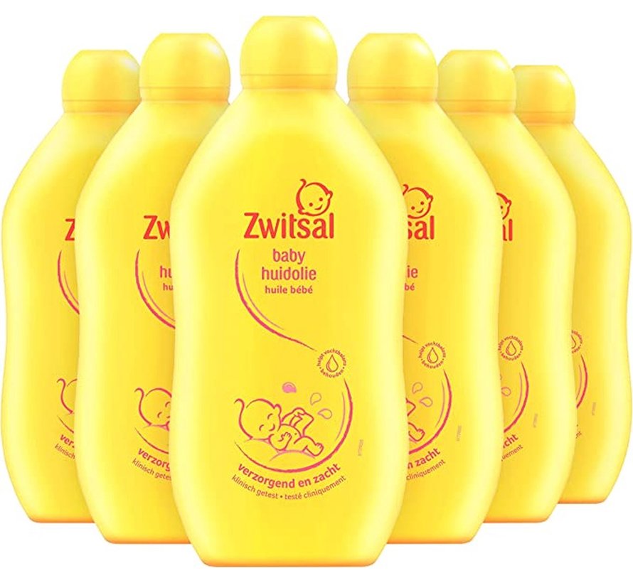 Baby Huidolie - 6x 400ml Voordeelverpakking