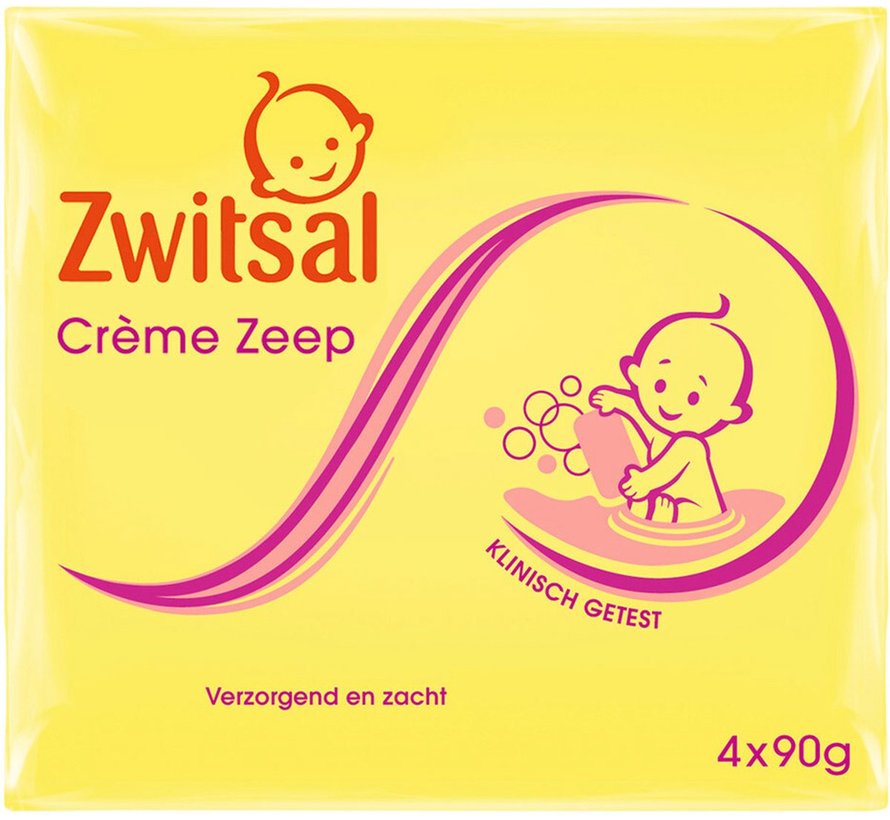 Baby Crème Zeep - 4 x 90 Gram