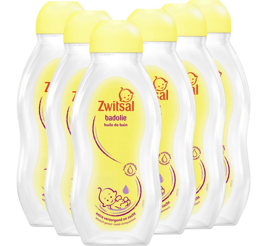 Baby Badolie - Extra verzorgend & zacht - 6x 200ml Voordeelverpakking