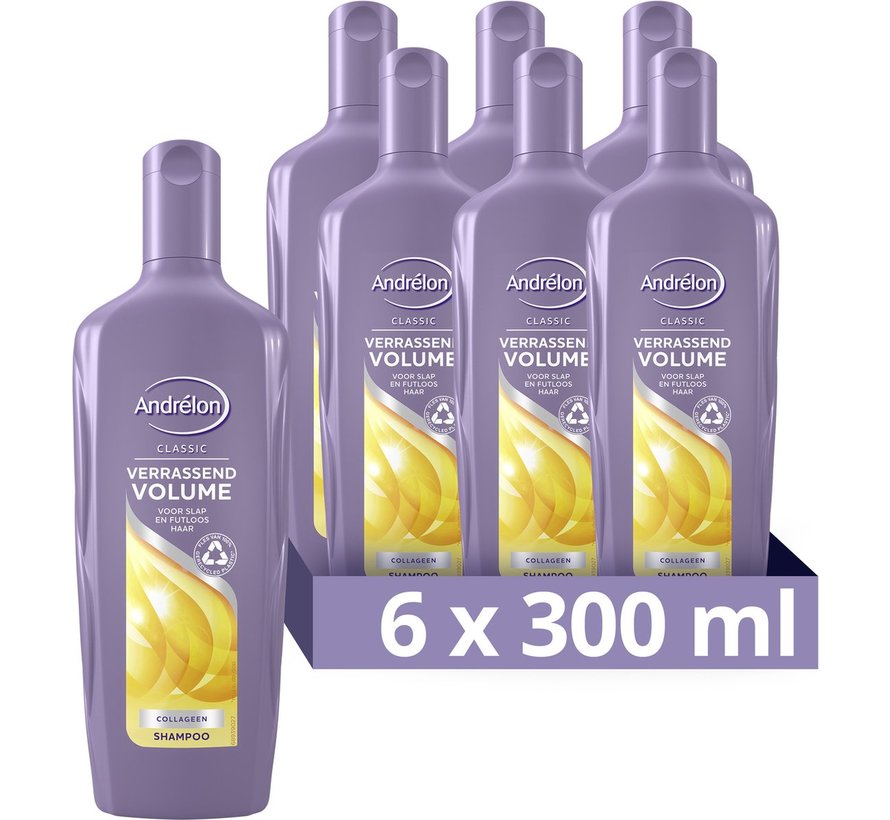 Classic Verrassend Volume Shampoo - 6x 300ml Voordeelverpakking