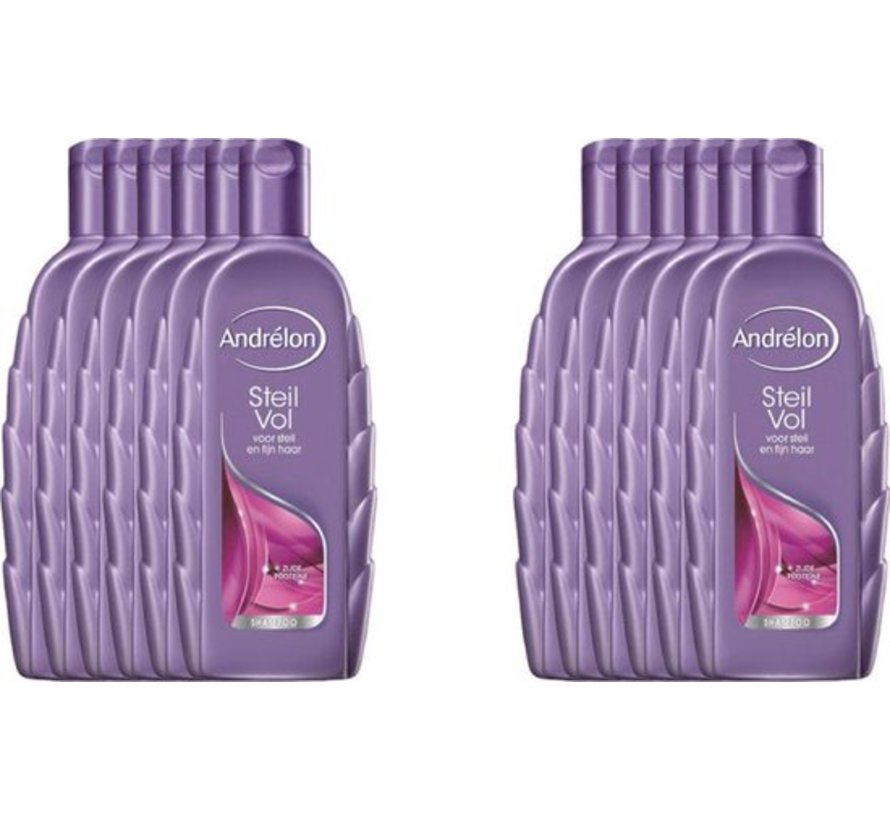 Classic Steilvol Shampoo - 12x 300ml Voordeelverpakking