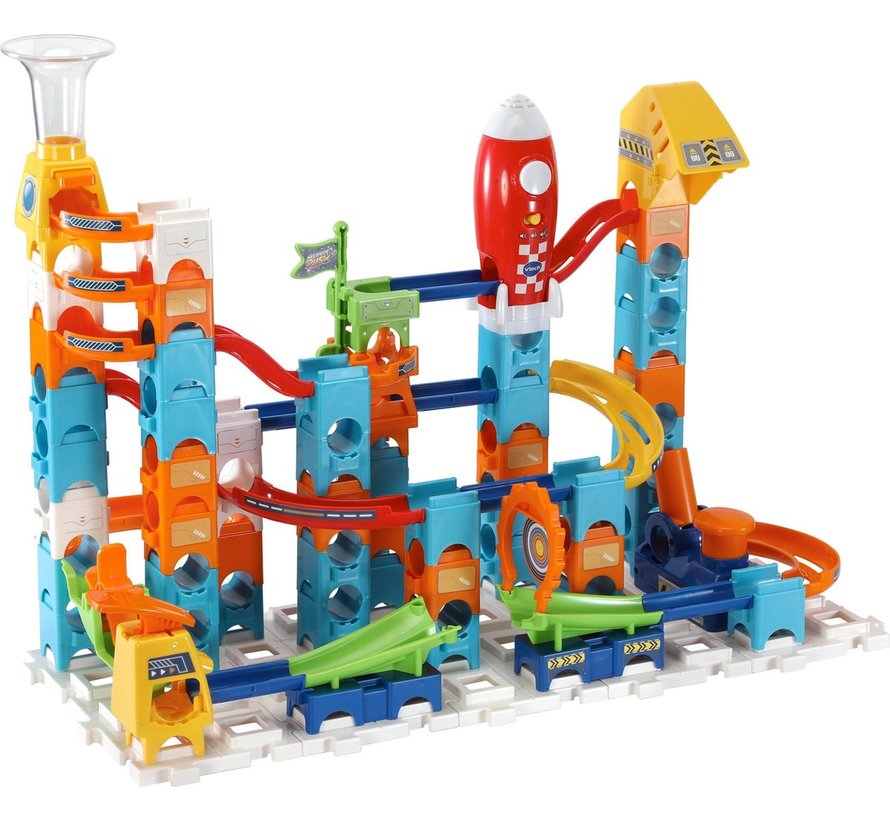 Marble Rush Rocket Set Elektronisch M100E - Knikkerbaan - 3 tot 12 Jaar