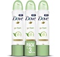 Go Fresh - Komkommer & Groene Thee - Deodorant Spray - 3x 250ml