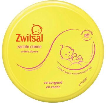 Zwitsal Baby Zachte Crème / Bodycrème Douche - 2x 200ml