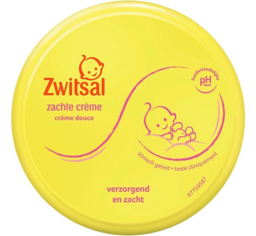 Baby Zachte Crème / Bodycrème Douche - 3x 200ml