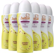 Zwitsal Poederzacht - Deodorant Spray - 6x 100ml Voordeelverpakking
